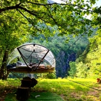 NUIT INSOLITE BULLE FORET GLAMPING (6)